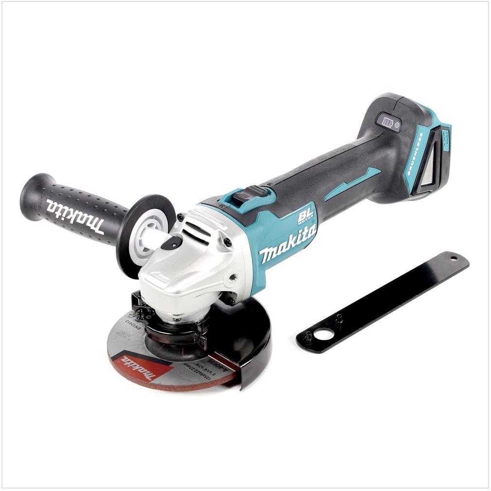 Makita, Winkelschleifer, DGA 506 T1 Akku Winkelschleifer 18V 125mm Brushless + 1x Akku 5,0Ah - ohne Ladegerät (125 mm)
