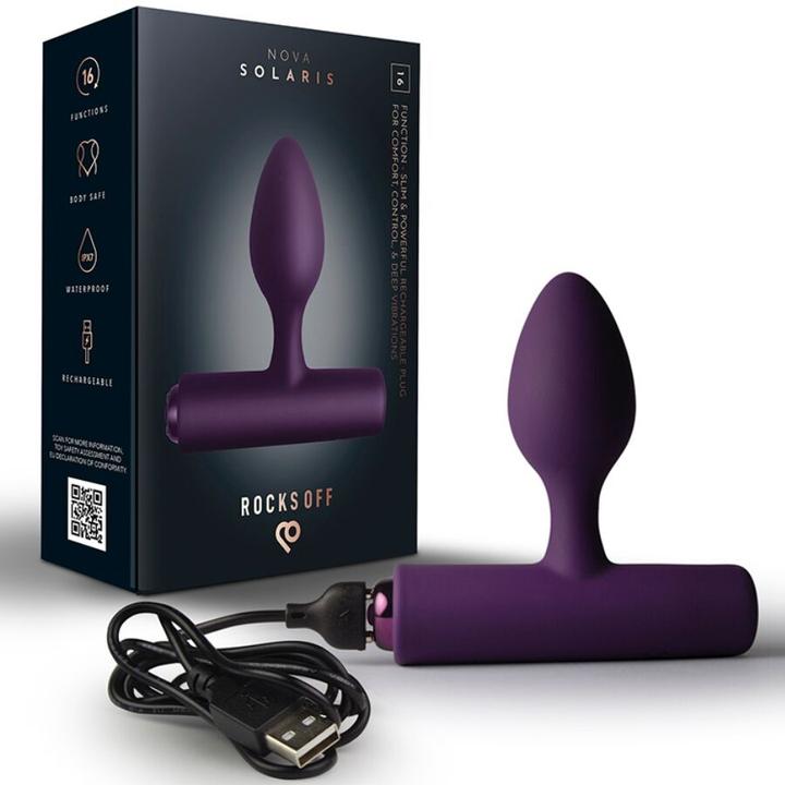 Produktbild Rocks-Off - Wiederaufladbarer Mini-Zauberstab Mit 16 Funktionen, Pfingstrosenrosa