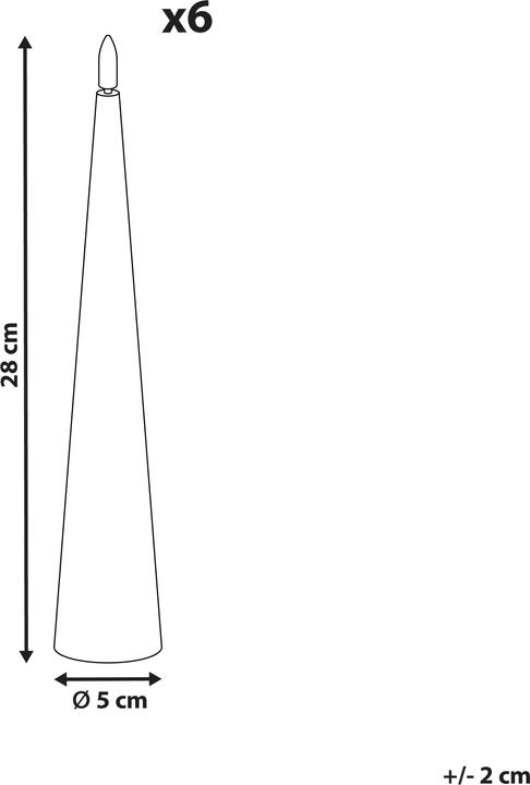 Produktbild Beliani Aurum (6x)