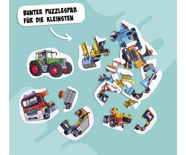 Immagine prodotto Noris 6 primi puzzle - Veicoli (20 pezzi)