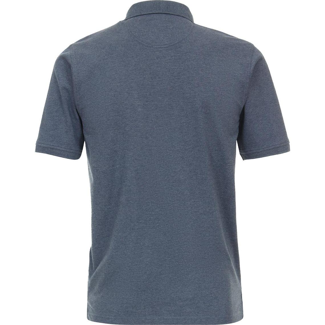 Thumbnail - Casamoda, Herren, Shirt, Basic Poloshirt, Blau, (L)
