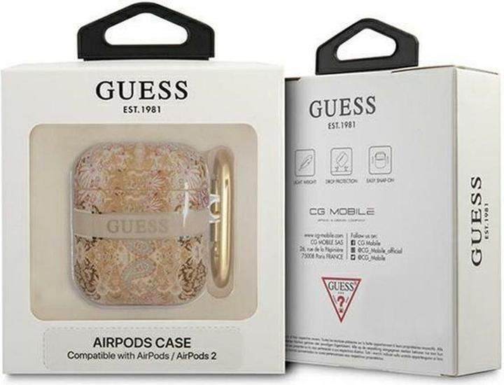 Actual product image Guess GUA2HHFLD AirPods cover gold (Headphone sleeve)