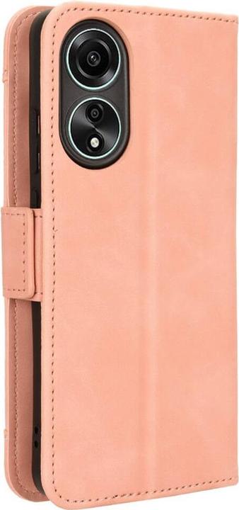 Produktbild Cover-Discount OPPO A78 4G - Etui mit vielen Kartenfächer rosa (Oppo A78)
