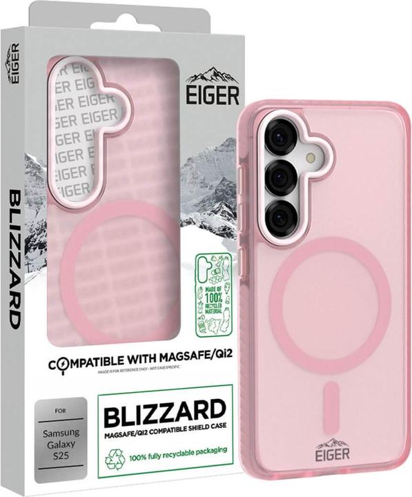 Produktbild Eiger 3m Ultra-Protection Magsafe-Case GRS Blizzard Magsafe Case GRS Pink (Samsung Galaxy S25)