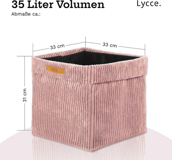 Actual product image Aufbewahrungskorb Casual Faltbare Aufbewahrungsbox Cord 4P (33 cm, 4x)
