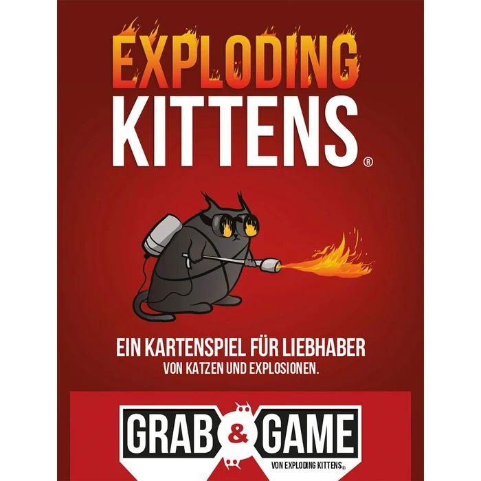 Actual product image Exploding Kittens EXKD0045 - : Grab & Game (German)