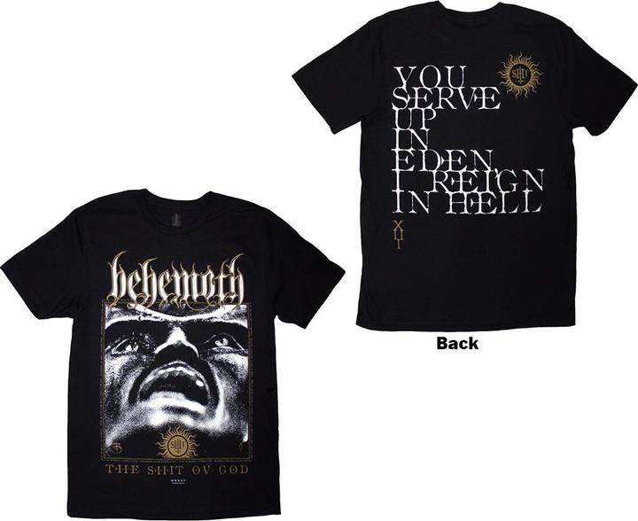 Image du produit Behemoth The Shit Ov God Reign In Hell Back Print (M)
