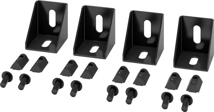 Actual product image APC Right Angle Connector x4 Black