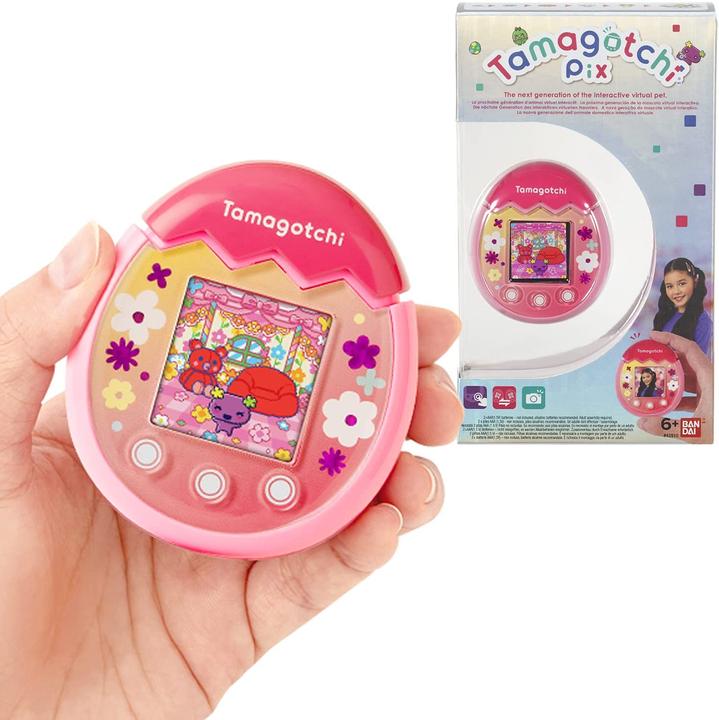 Produktbild Bandai Tamagotchi Pix (Deutsch, Englisch, Französisch, Italienisch, 6 Jahre)