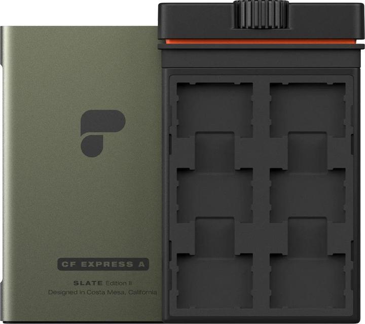 Actual product image PolarPro Storage Box Slate CFEA Edition II - Forest (Memory card cover)