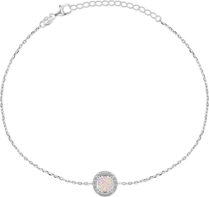 Immagine prodotto Brilio Argento - Bellissimo bracciale in argento con opale sintetico BRC31WP