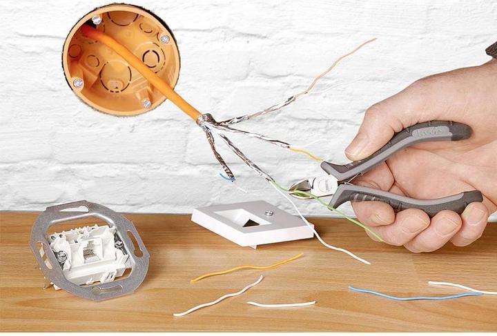 Actual product image kwb 389310 Electronics and precision mechanics side cutters 110 mm (110 mm)
