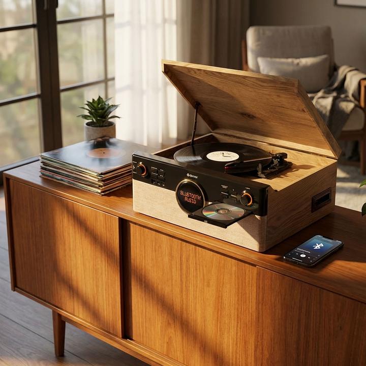 Produktbild Denver MRD-180 Retro Musik-Center (Vollautomatisch)