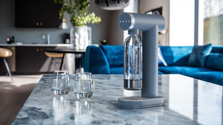 Produktbild Smeg - Wassersprudler Storm Blue Matt