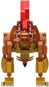Actual product image Open Bricks DINOSAUR OB-WS0448 Stegosaurus kit