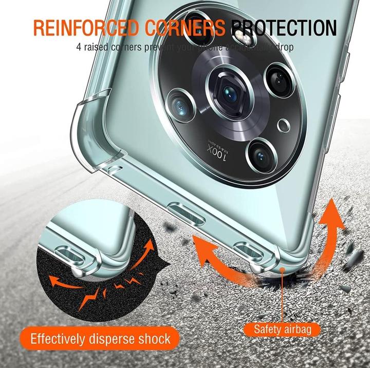 Immagine prodotto Screenguard Honor Magic4 Pro Custodia Crystal Soft Airbag Bumper (Honor Magic 4 Pro)