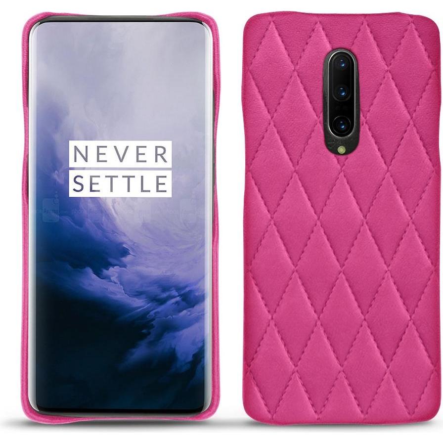 Noreve Lederschutzhülle (OnePlus 7 Pro), Smartphone Hülle, Rosa