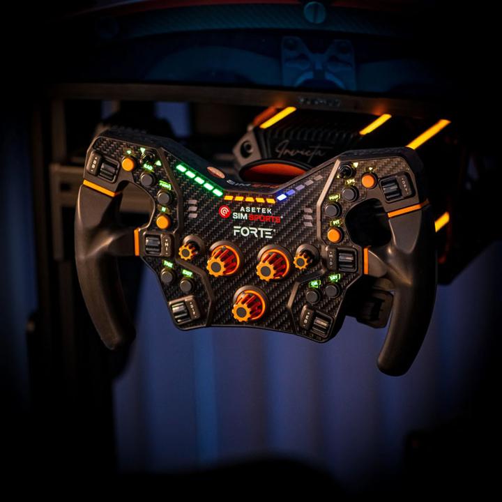Produktbild Asetek SimSports Drehregler - Orange