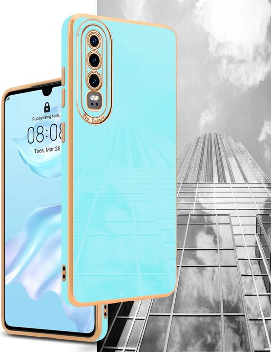 Actual product image Cadorabo TPU Cover with Camera Protection for Huawei P30 (Huawei P30)