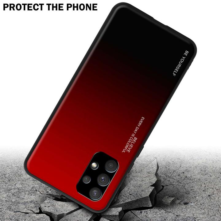 Immagine prodotto Cadorabo Custodia per Samsung Galaxy A32 4G TPU 2 Farben Glas (Samsung Galaxy A32)