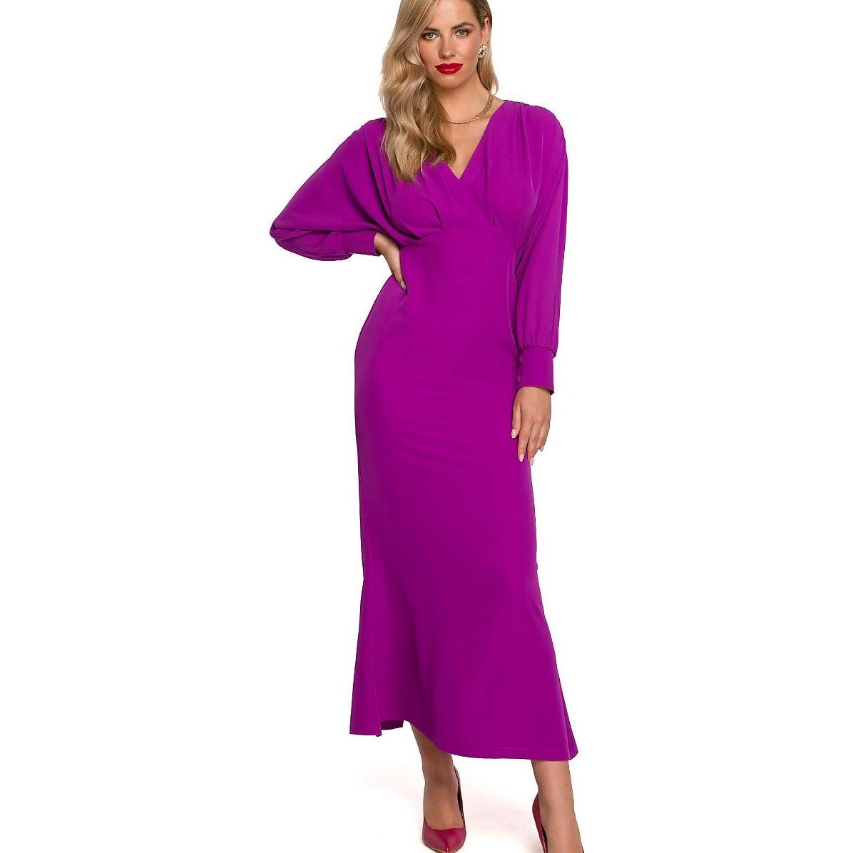 Makover, Damen, Kleider, Cocktailkleid, Violett, (S)