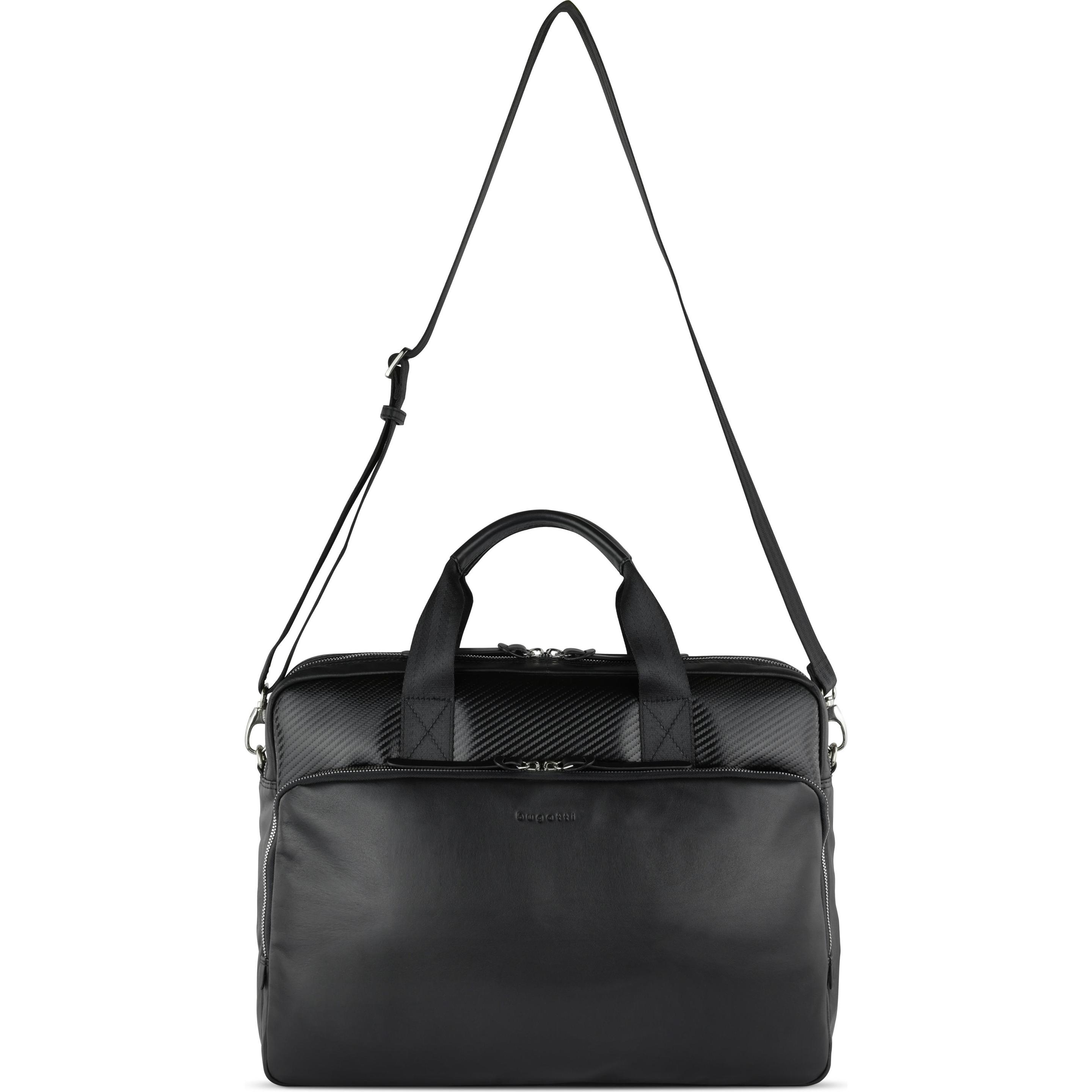 Thumbnail - Bugatti Aktentasche Comet Briefcase L (17"), Notebooktasche, Schwarz