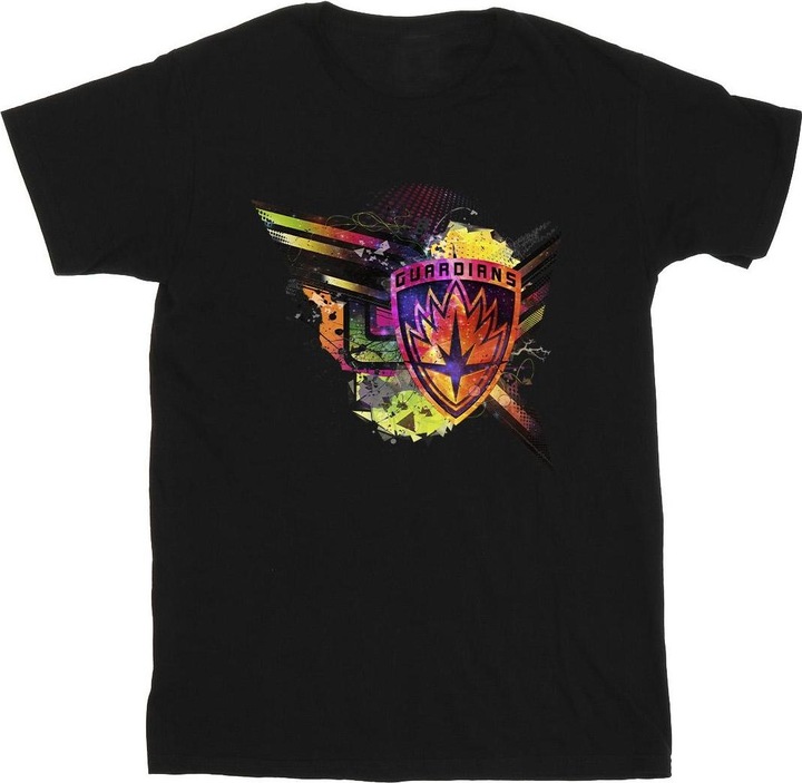 Produktbild Guardians Of The Galaxy Abstract Shield Chest TShirt (3XL)