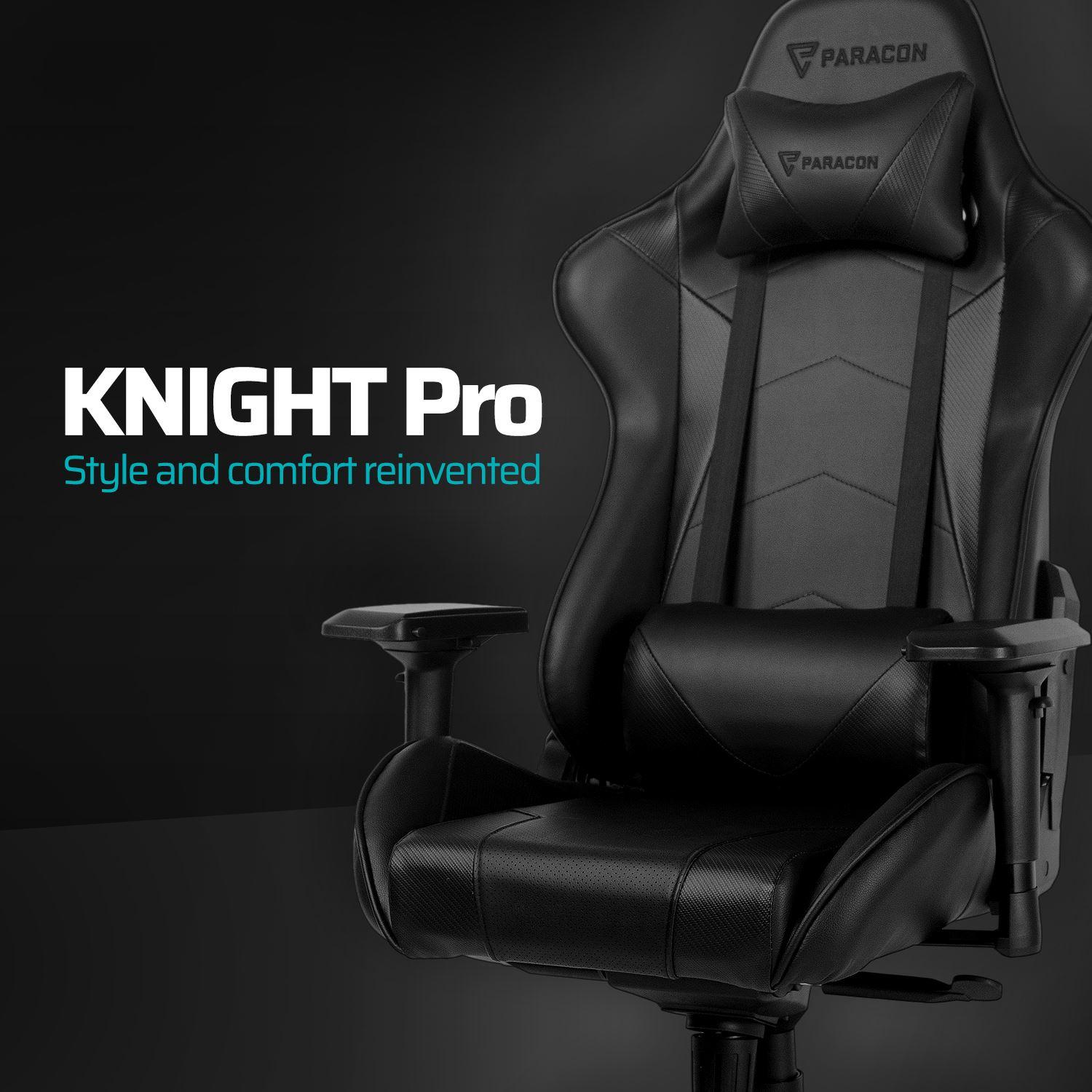 Thumbnail - Ebuy24 Gaming Stuhl Paracon Knight, Gaming Stuhl, Schwarz