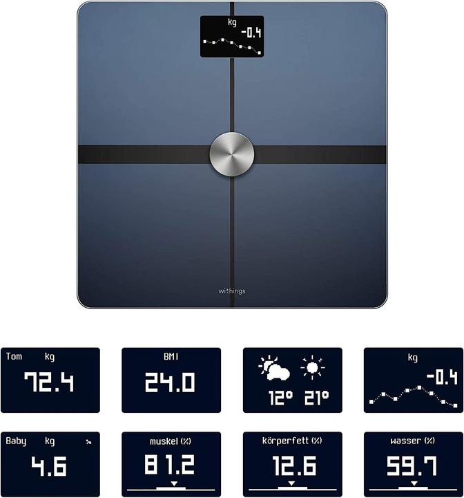 Produktbild Withings WLAN-Smart-Waage, App-Sync