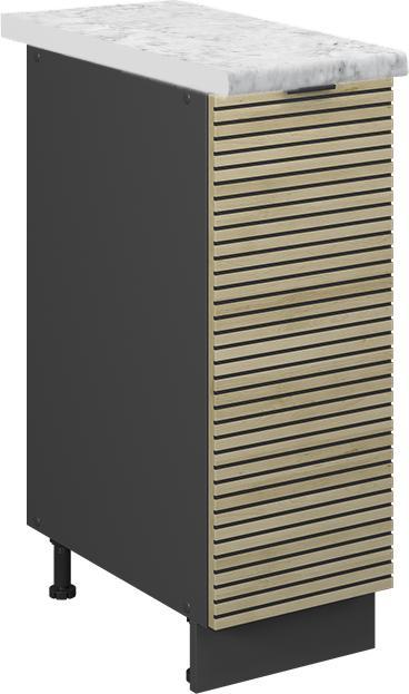 Anthrazit, Eiche, Eiche Paneel, Marble-Weiss