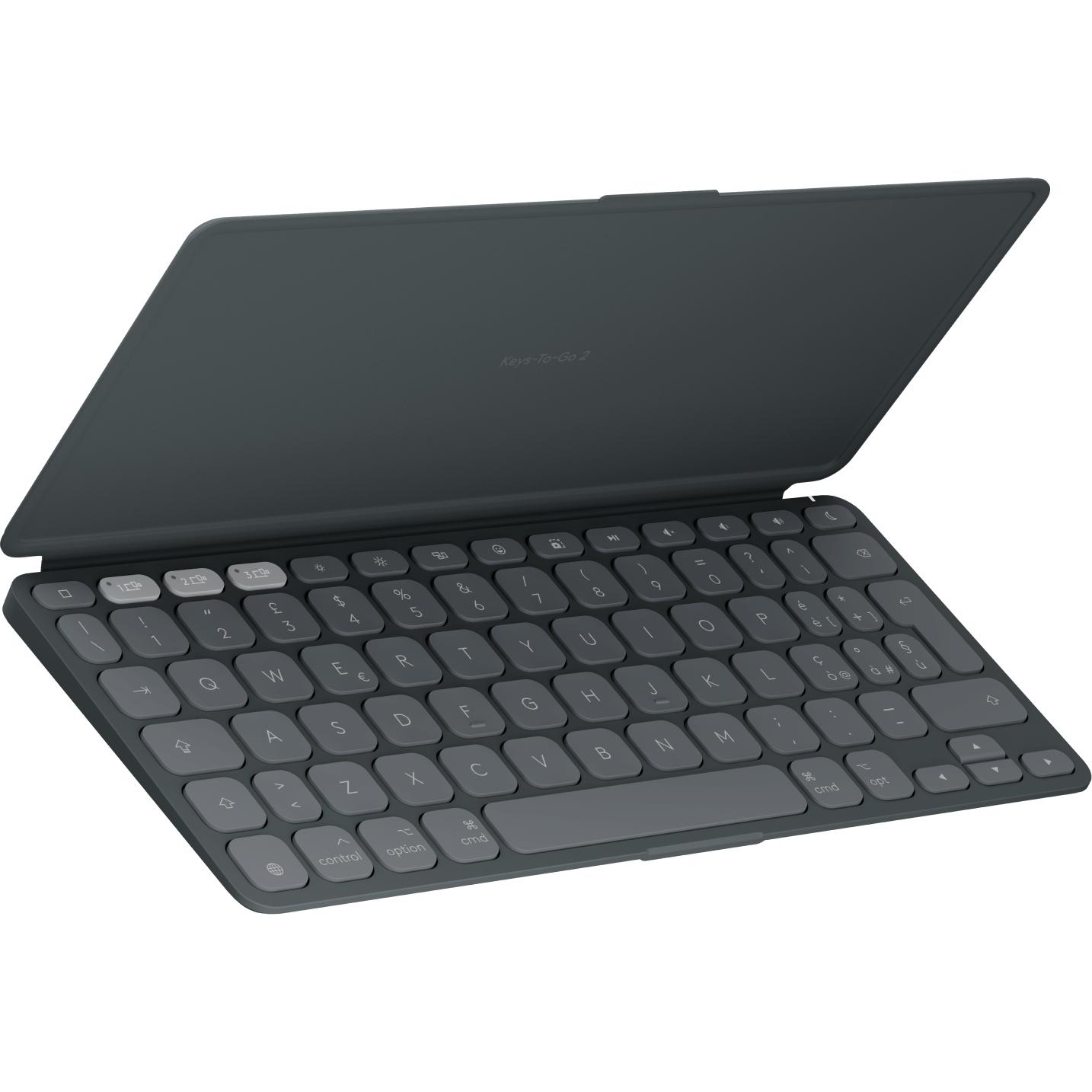 Logitech Chiavi Per Andare 2 (Italiano), Tastiera per tablet, Grigio