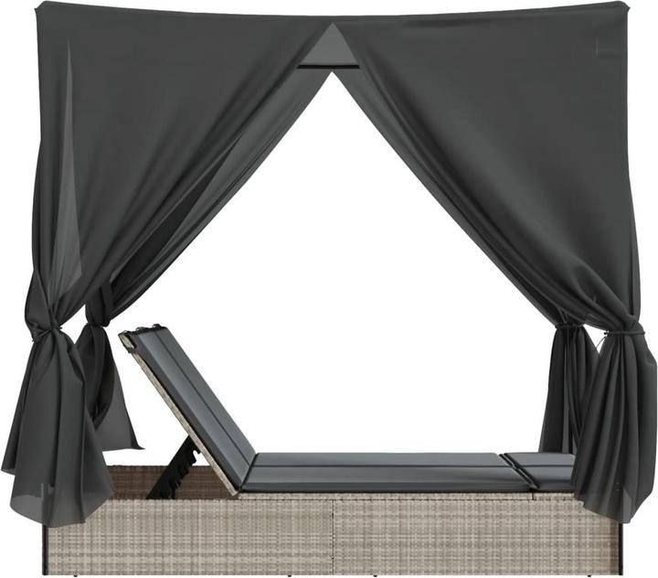 Actual product image vidaXL Doppel-Sonnenliege (114 cm)