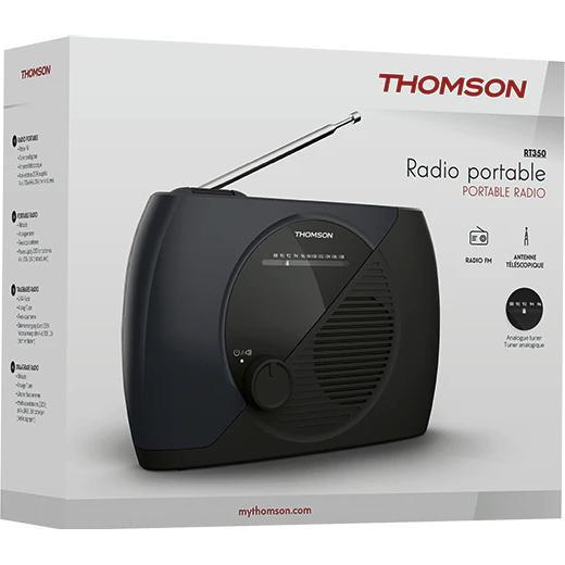 Thumbnail - Thomson RT350 Radio grau-schwarz (FM), Radio, Schwarz