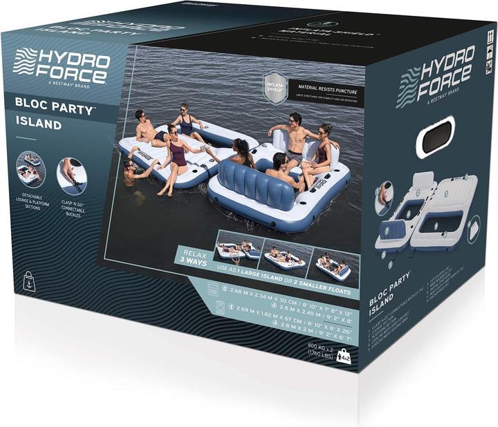 Produktbild Bestway Hydro Force Bloc Party Island
