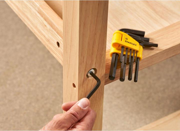 Actual product image Stanley Allen key set, 10 pieces (1x 1.5/2/2.5/3/4/5/5.5/6/8/10mm pin spanner each) 0