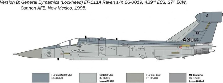 Produktbild 1:72 EF-111 A Raven