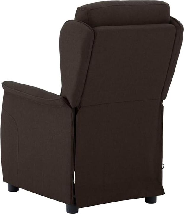 Produktbild VidaXL Massagesessel Dunkelbraun Stoff