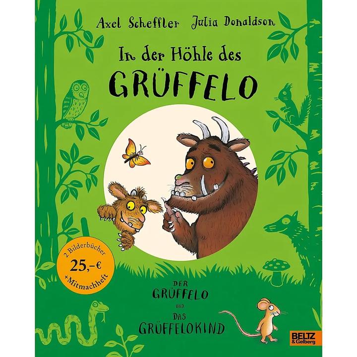 Produktbild In der Höhle des Grüffelo (Deutsch, Axel Scheffler, Julia Donaldson, Monika Osberghaus, 2024)