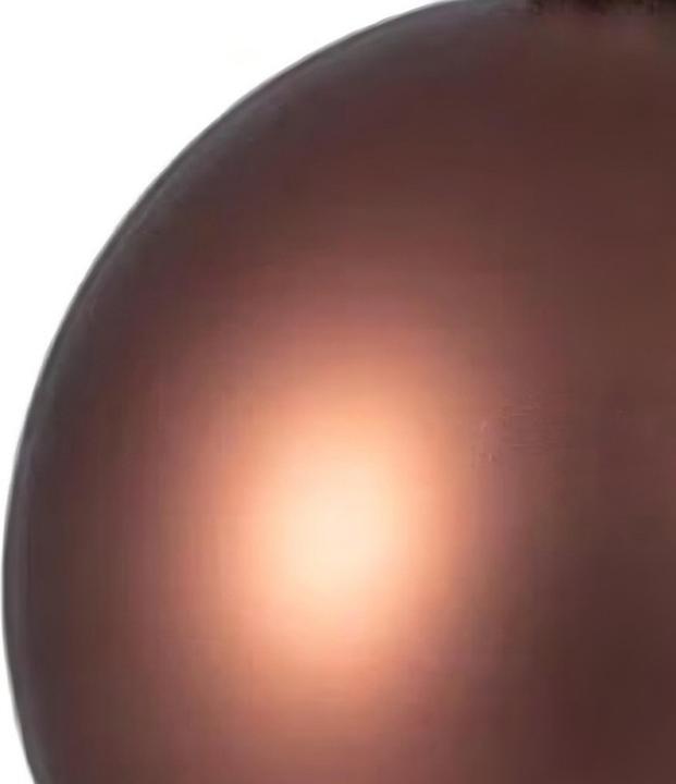 Produktbild Relaxdays - Weihnachtskugeln 50er Set, Braun/ Silber (50-teilig)