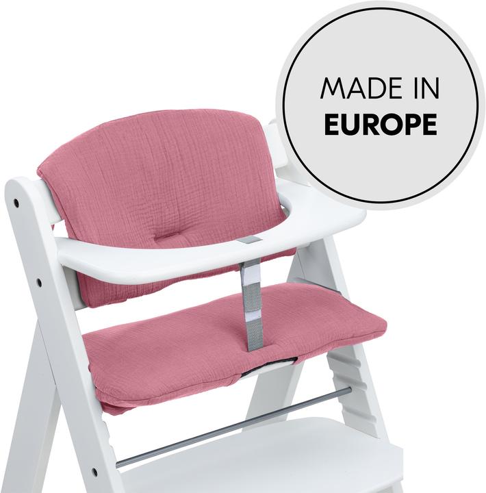Actual product image Hauck Alpha+ Highchair Pad Berry