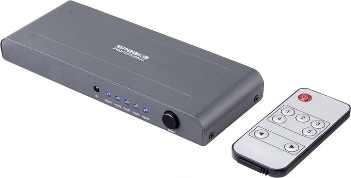 Produktbild SpeaKa Professional 5-facher HDMI-Switch