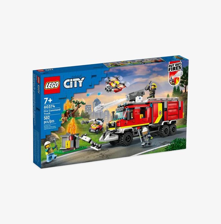 Produktbild LEGO Einsatzleitwagen der Feuerwehr (60374, LEGO City)