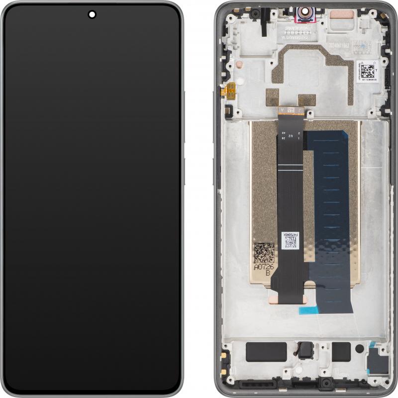 Xiaomi Display Unit f?r Poco X6 Pro, Gray, Mobilgerät Ersatzteile