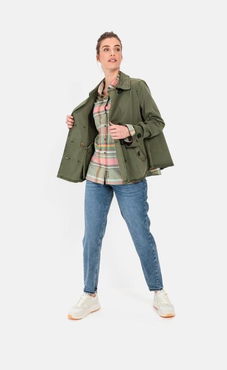 Produktbild Camel Active Karierte Bluse aus reiner Baumwolle (L)