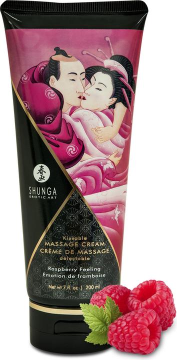 Produktbild Shunga Massage Cream Sinnliche Himbeere (200 ml)