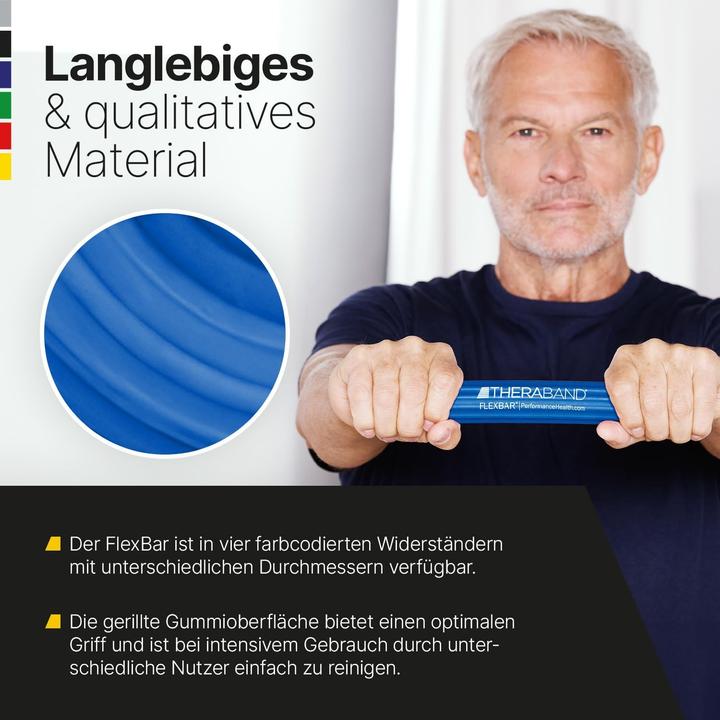 Actual product image TheraBand Flexible exercise bar