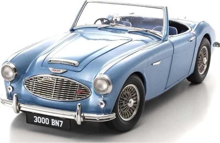 Produktbild Kyosho Austin Healey 3000 BN7 Healey Blau, 1:18