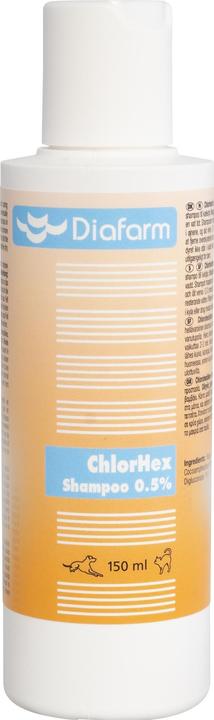 Produktbild Diafarm Klorhexidin shampoo 0,5% (150 ml)