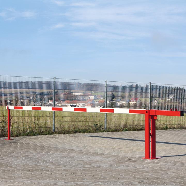 Image du produit Moravia Barrière système COMPACT 4000 mm Avec contrepoids et poteau d'appui