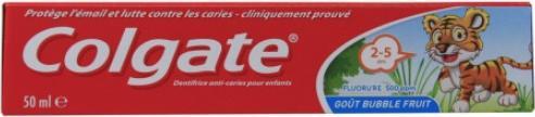 Immagine prodotto Colgate Dentifricio Kids Bubble Fruit (2 - 5 anni) - Dentifricio per bambini (50 ml)